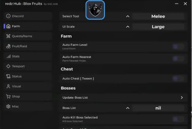 Redz Hub Script Blox Fruits — No Key, Anti Ban, Auto Raid